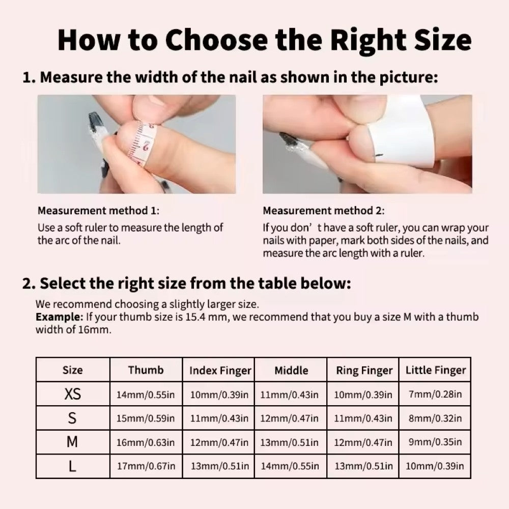 10 Unhas Postiças Artesanais de Alta Qualidade em Vermelho e Dourado