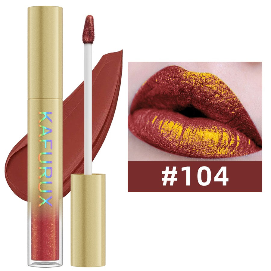 Batom líquido metálico