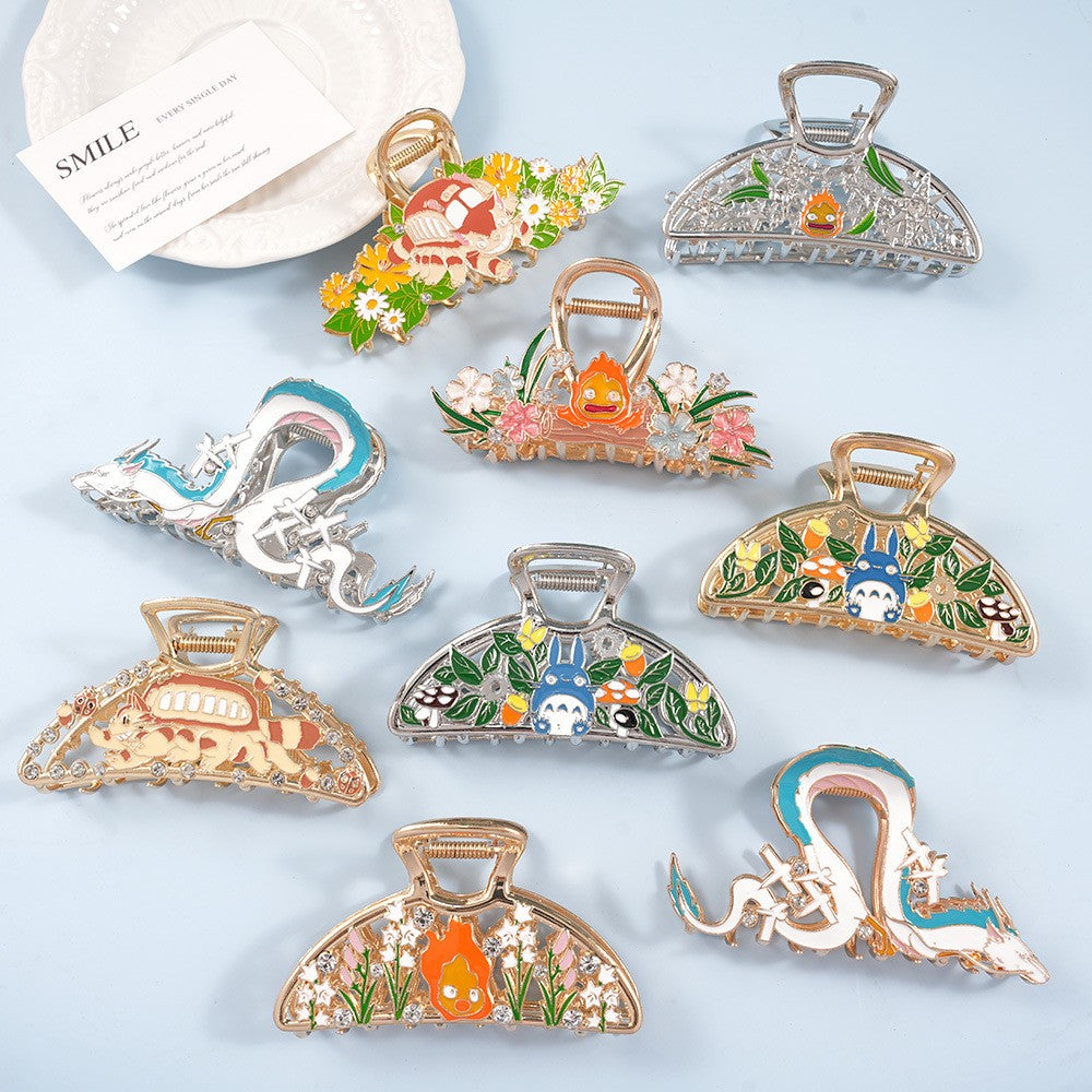 Presilha de cabelo Studio Ghibli