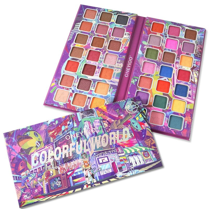 Paleta de sombras 15 a 46 cores ColorfulWorld