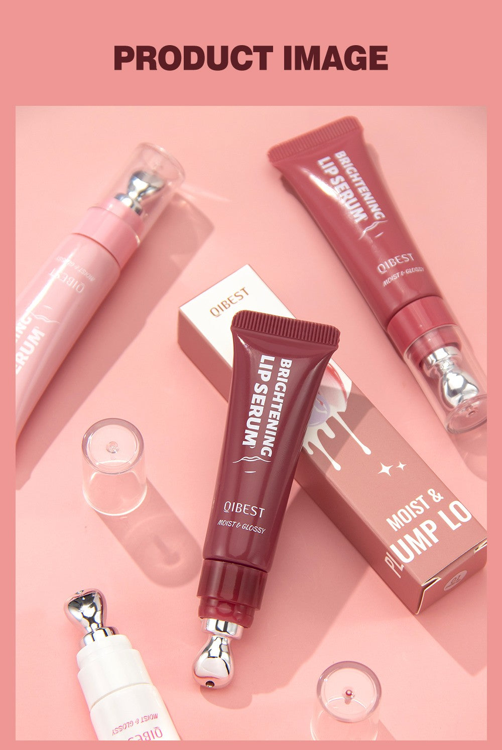 Lipgloss hidratante Qibest