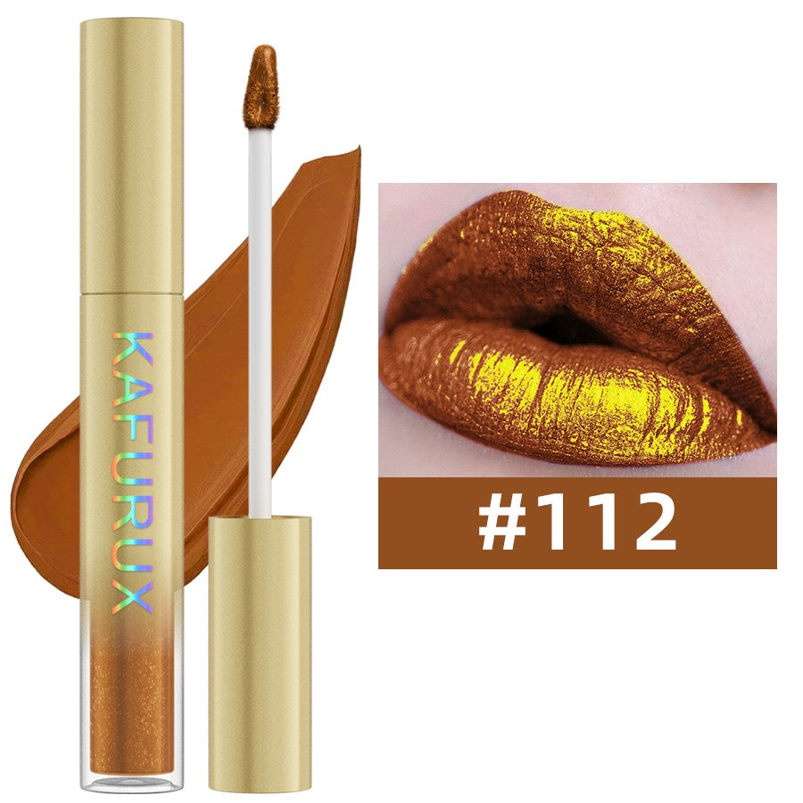 Batom líquido metálico