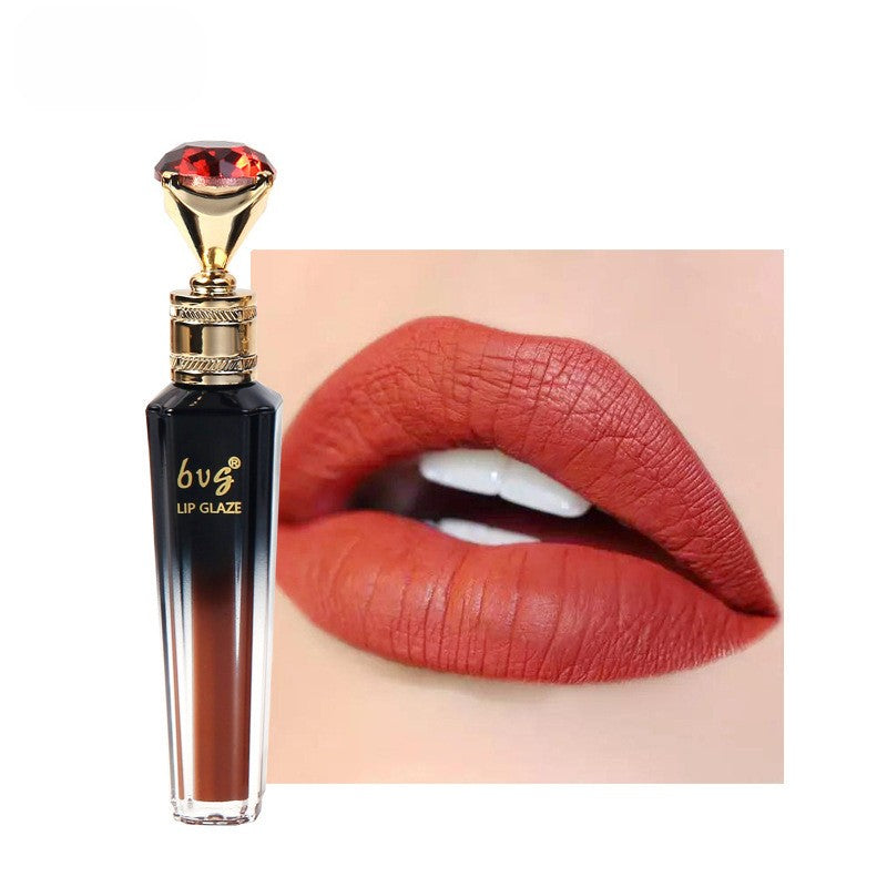 Batom matte à prova d'água diamante