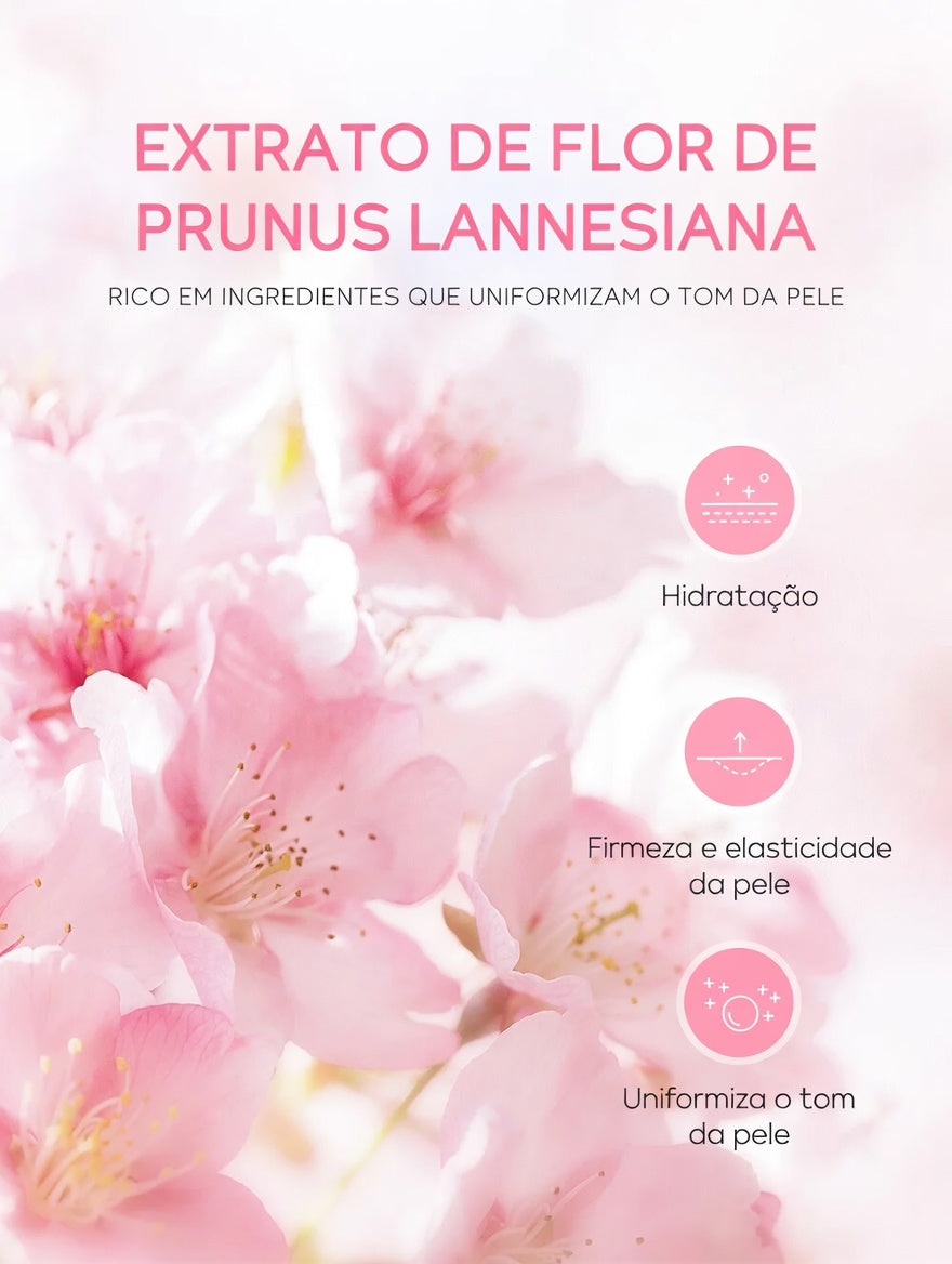 Kit SkinCare LAIKOU Vitamina C, 24K Golden e Sakura